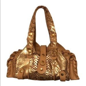 EUC STUNNING Chloe real python bag!